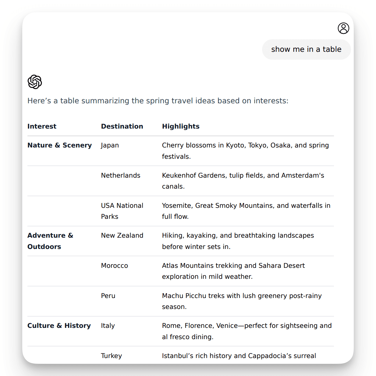 Gem Chat Exporter feature: preserves advanced outputs